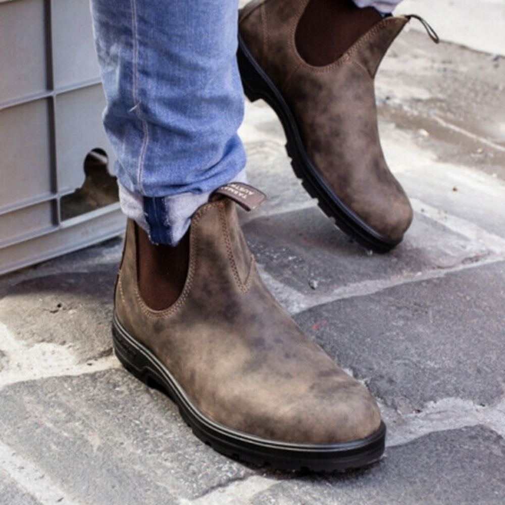 Blundstone Unisex Super 550 series in Rustic Brown